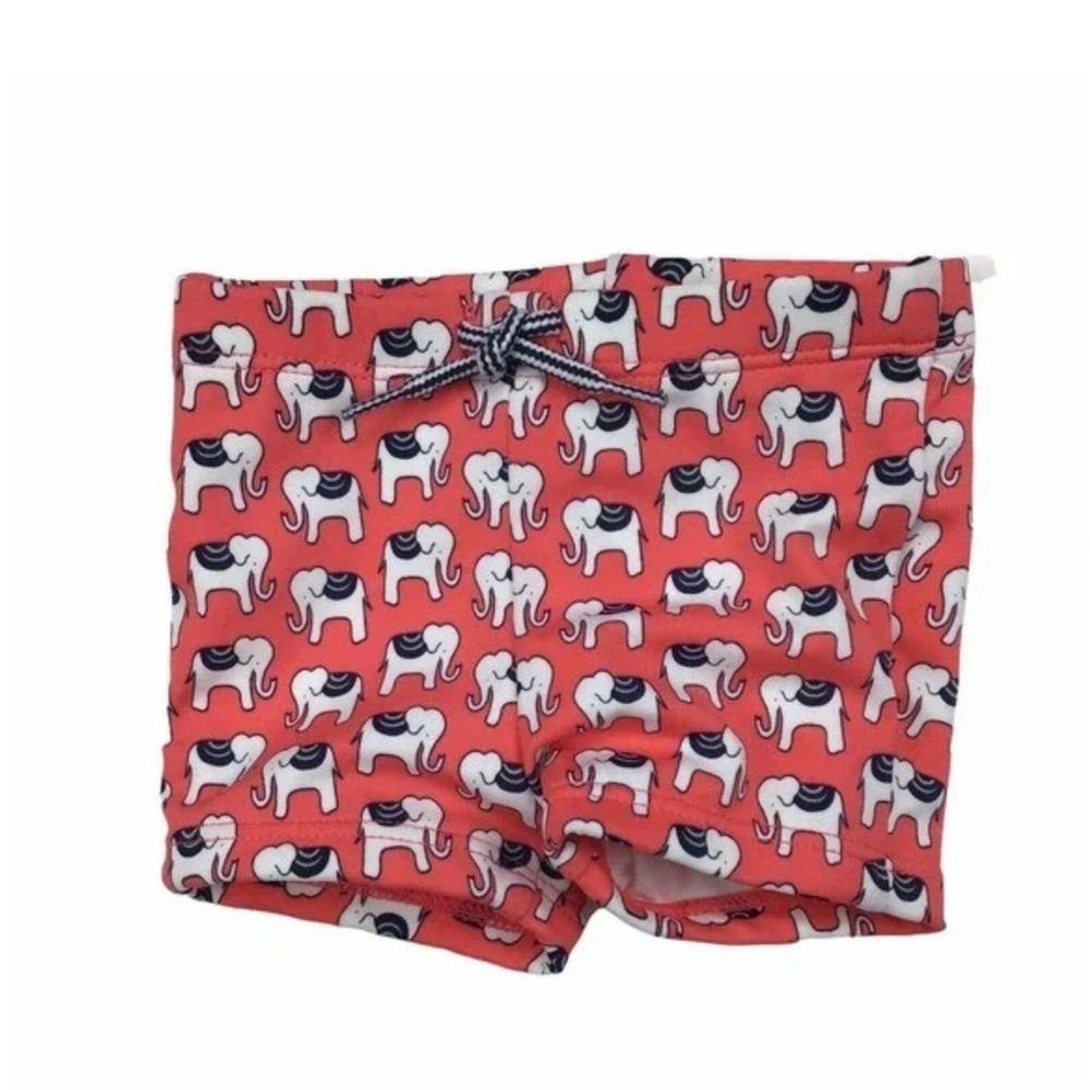 Janie and‎ Jack Infanty Baby Boys Elephant Board Shorts 0 - 3 Months Swim